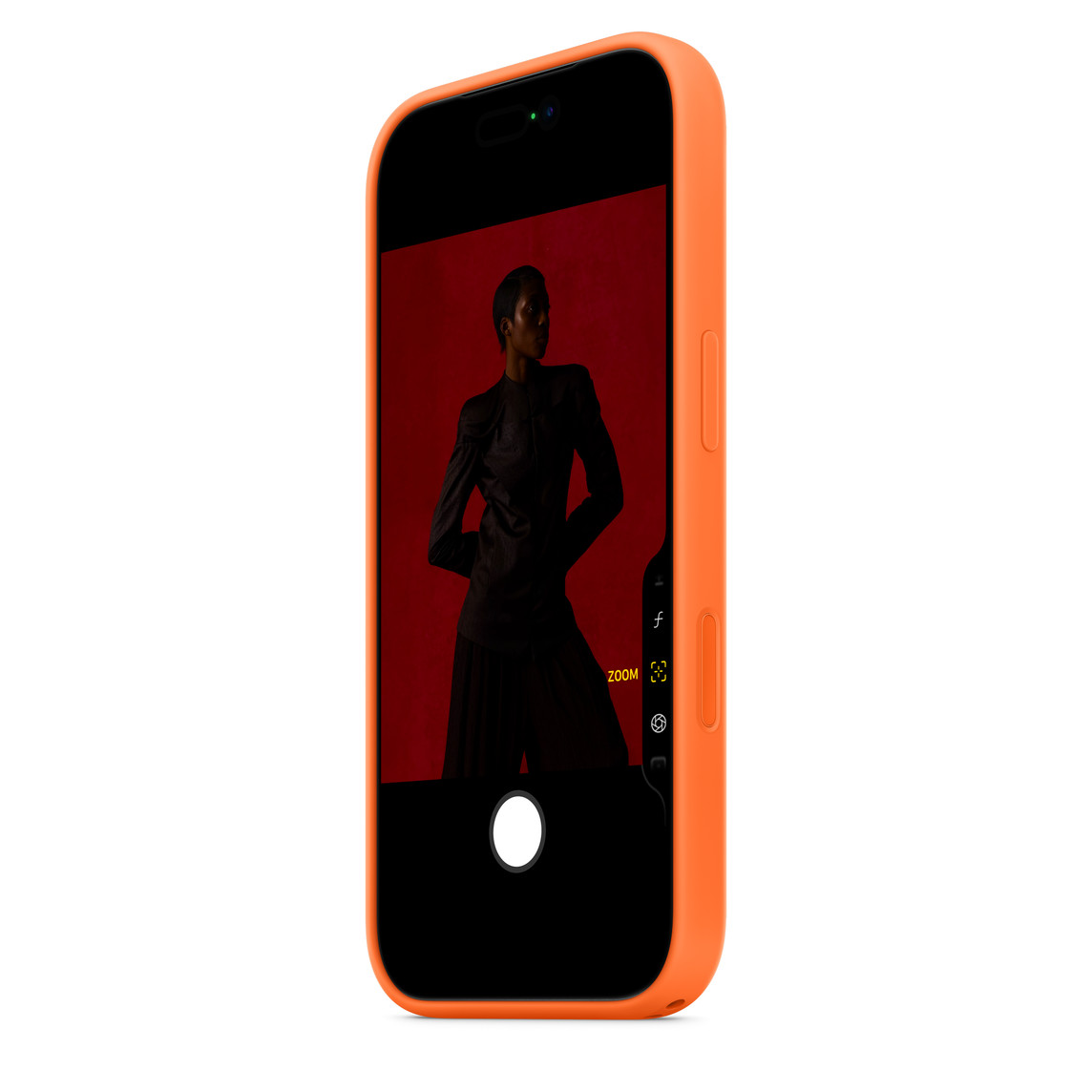 Apple iPhone 17 Pro Silicone Case with MagSafe – Orange — 4