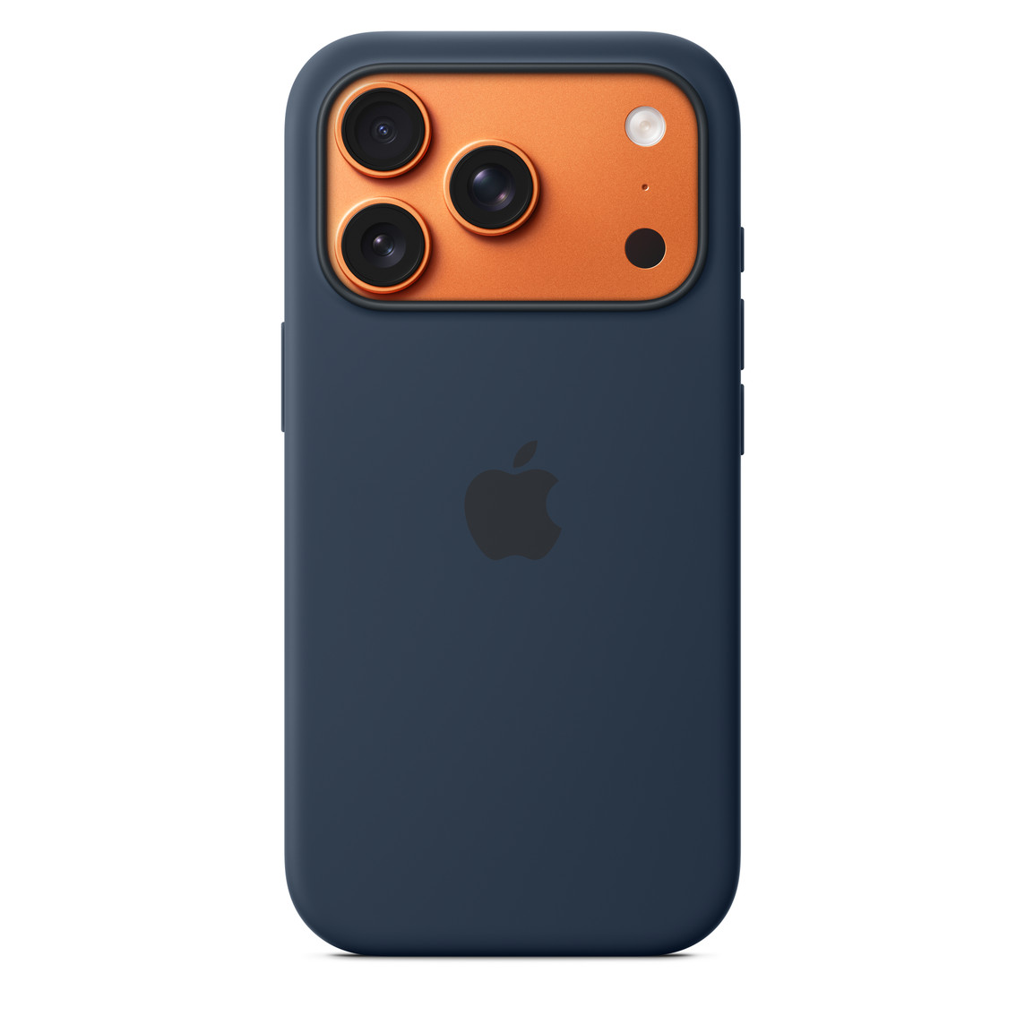 Apple iPhone 17 Pro Silicone Case with MagSafe – Midnight — 5