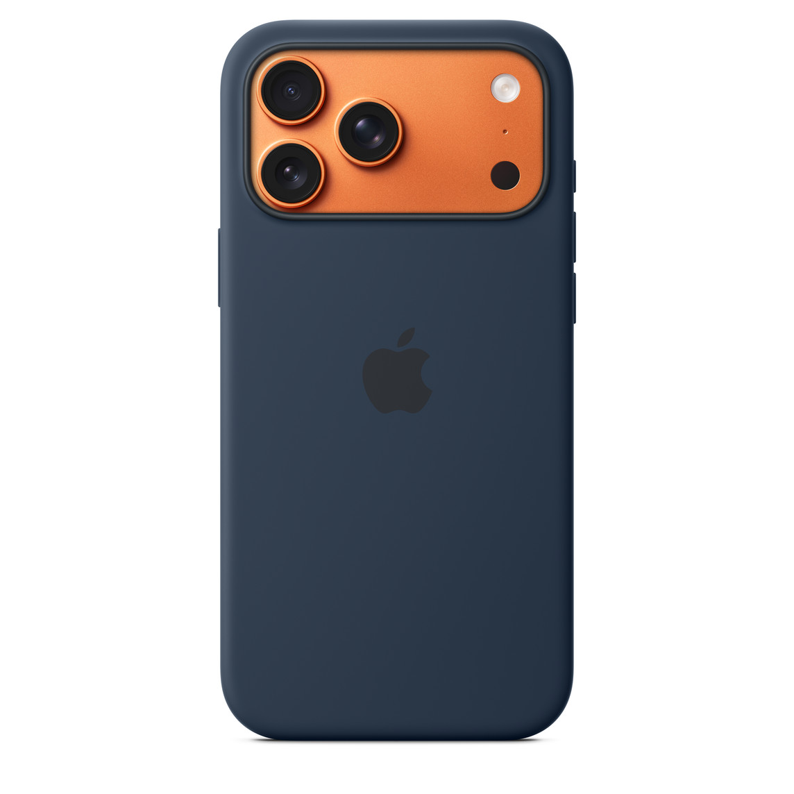 Apple iPhone 17 Pro Max Silicone Case with MagSafe – Midnight — 4