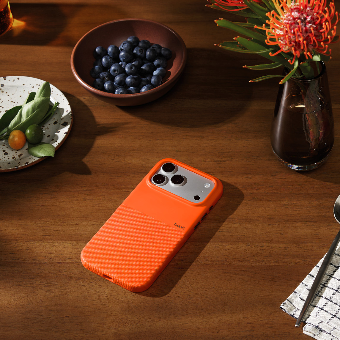Beats iPhone 17 Pro Max Rugged Case with MagSafe and Camera Control – Sierra Orange — 2