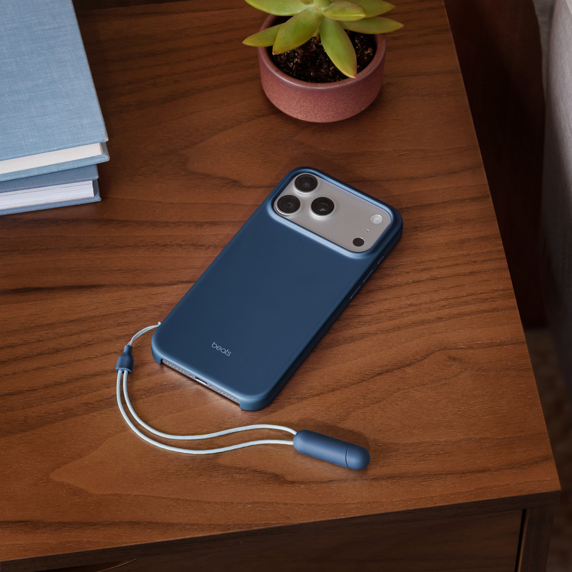 Beats iPhone 17 Pro Max Kickstand Case with MagSafe and Camera Control - Bedrock Blue — 2