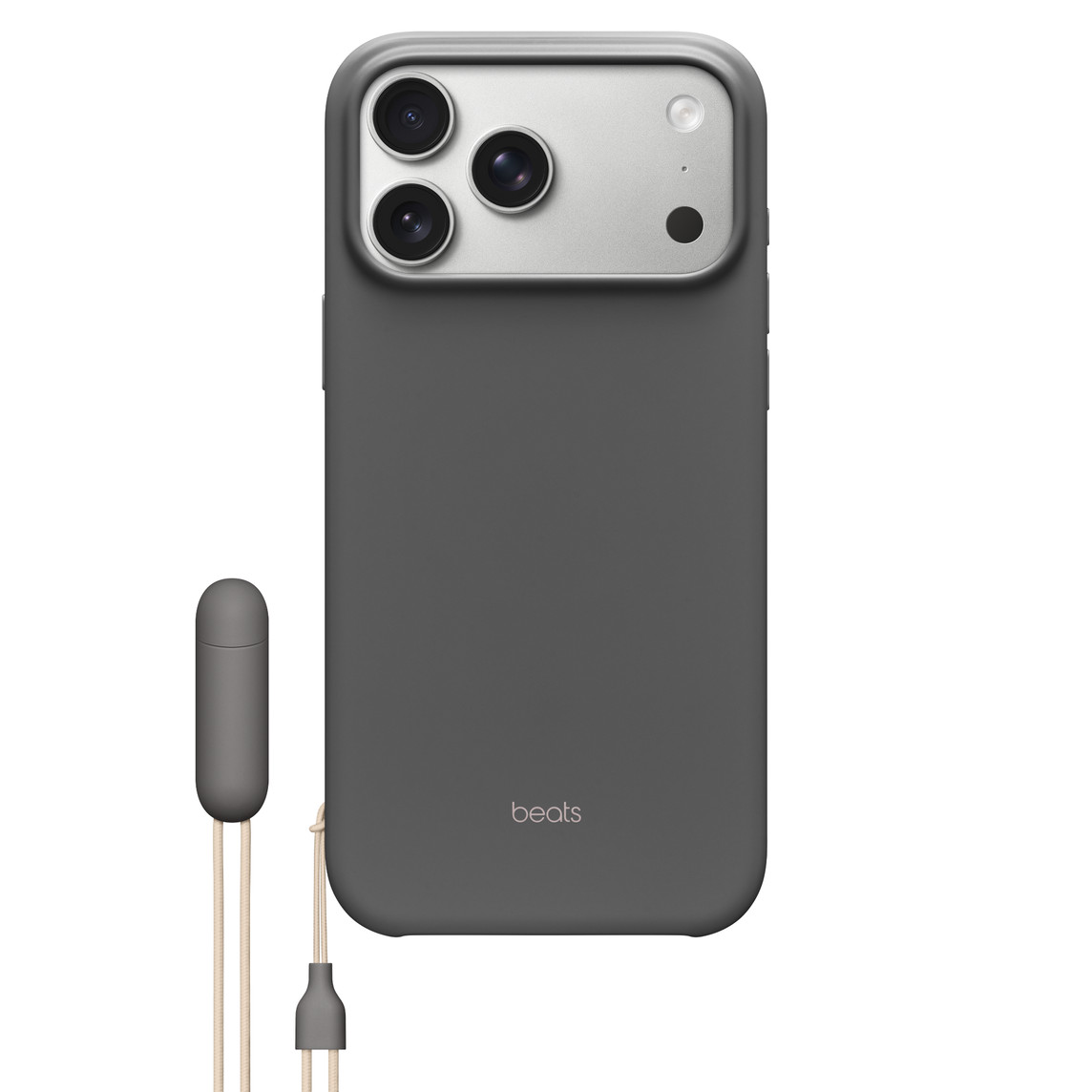 Beats iPhone 17 Pro Max Kickstand Case with MagSafe and Camera Control - Granite Gray — 1