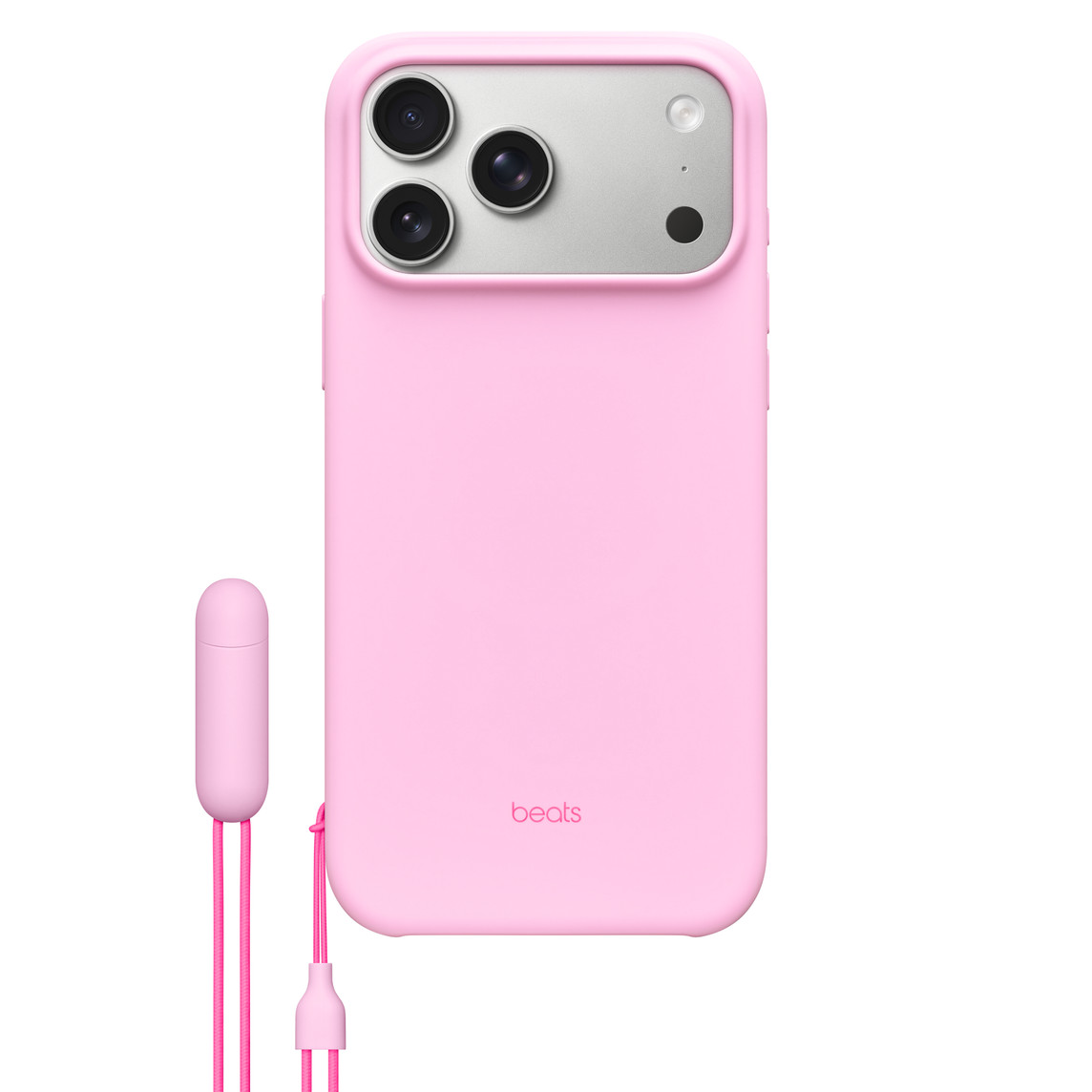 Beats iPhone 17 Pro Max Kickstand Case with MagSafe and Camera Control - Pebble Pink — 1