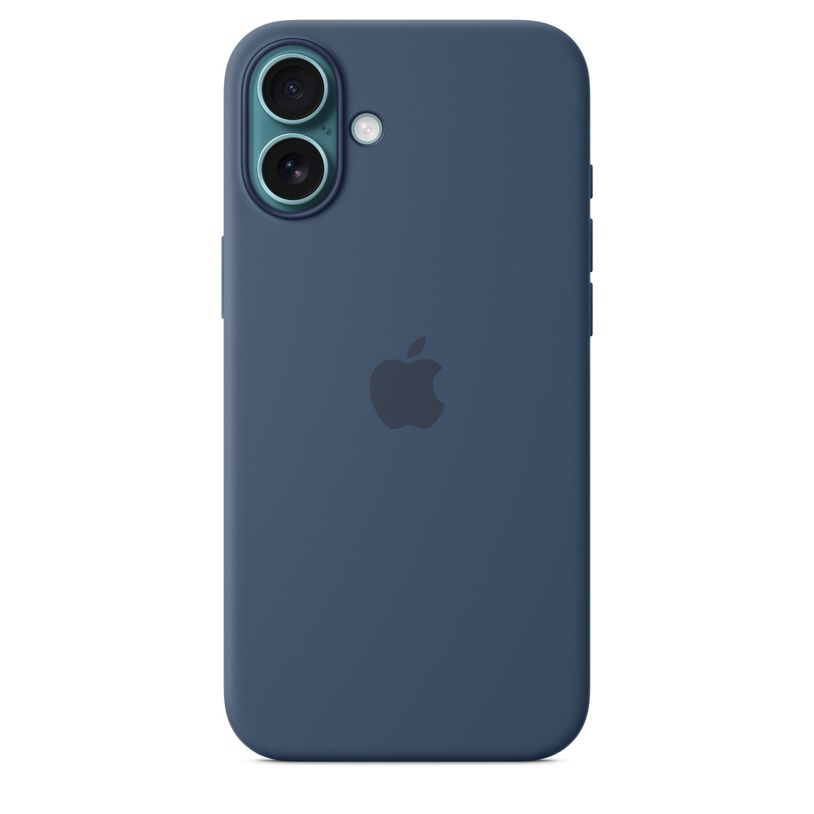 Apple iPhone 16 Plus Silicone Case with MagSafe - Denim — 5