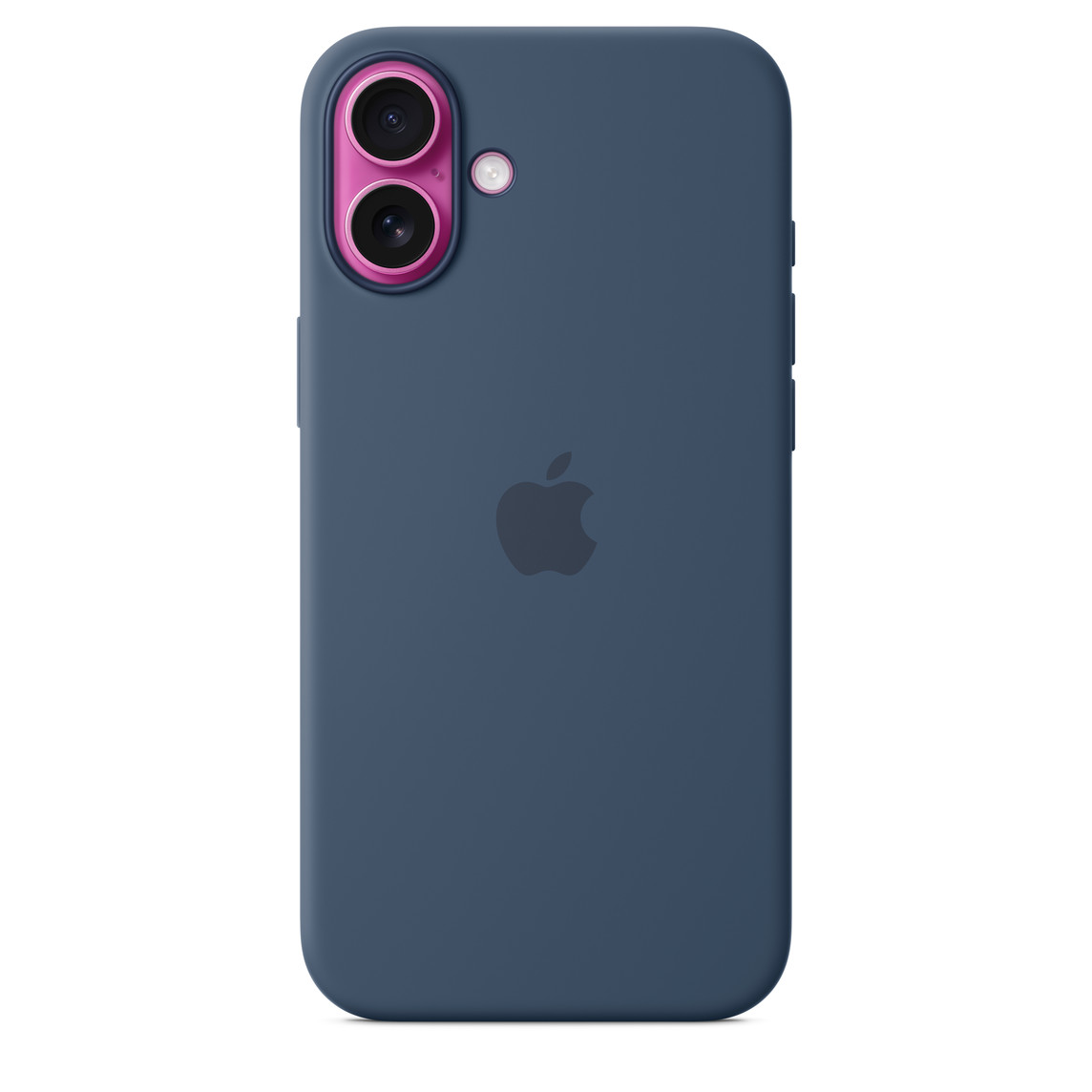 Apple iPhone 16 Plus Silicone Case with MagSafe - Denim — 6