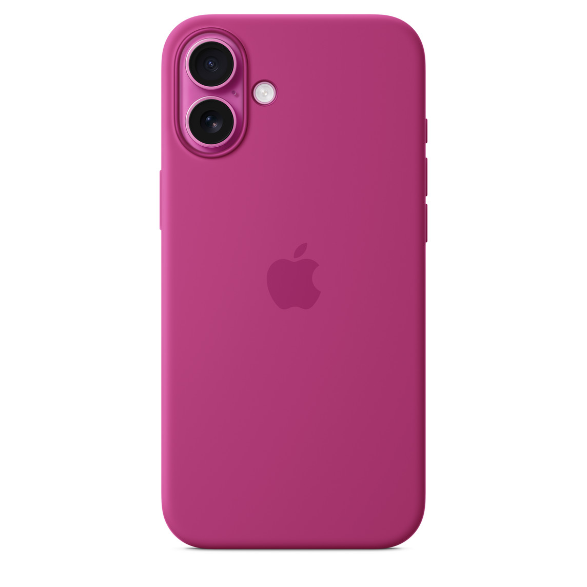Apple iPhone 16 Plus Silicone Case with MagSafe - Fuchsia (Seasonal) — 6