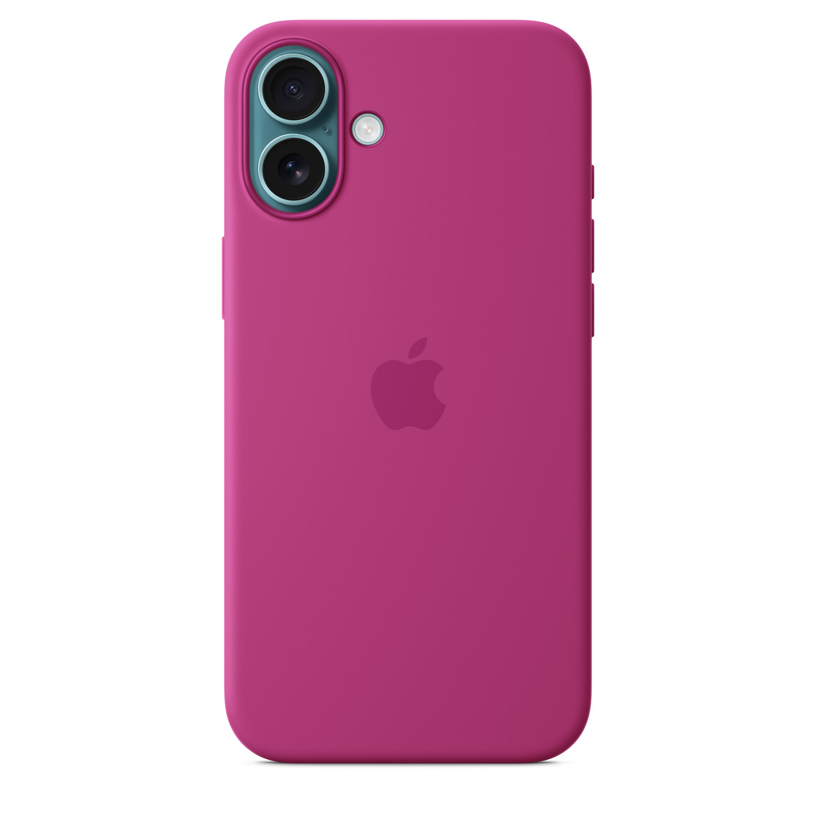 Apple iPhone 16 Plus Silicone Case with MagSafe - Fuchsia (Seasonal) — 5