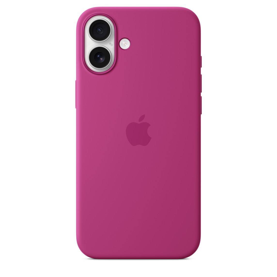Apple iPhone 16 Plus Silicone Case with MagSafe - Fuchsia (Seasonal) — 4