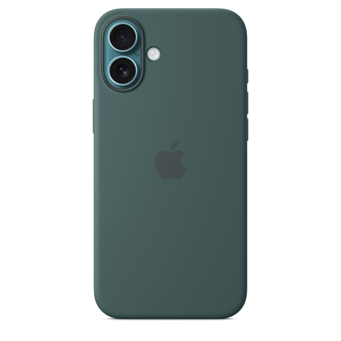 Apple iPhone 16 Plus Silicone Case with MagSafe - Lake Green (Seasonal) — 3