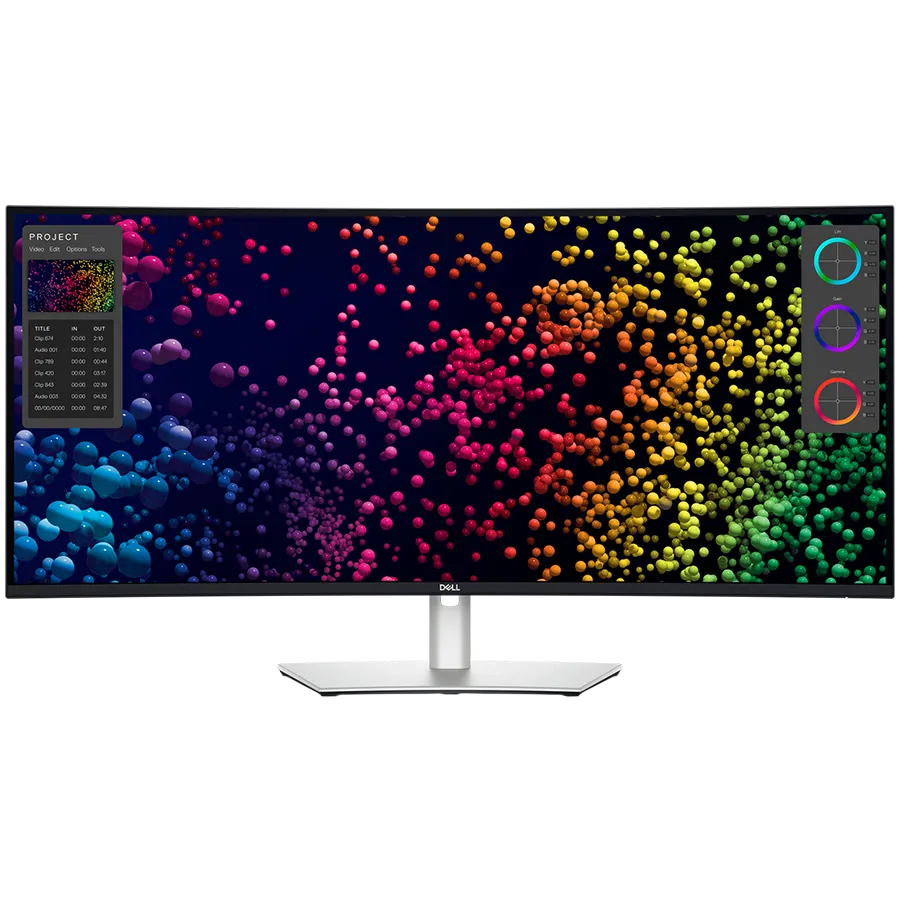 Dell UltraSharp — 4", 120Hz, IPS, Curved — 6
