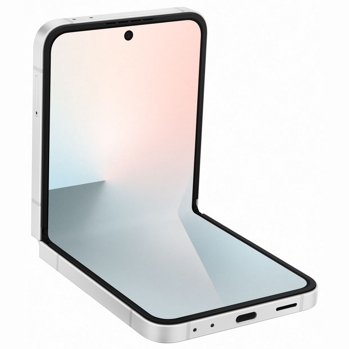 Samsung Galaxy Z Flip 7 FE — 256GB, White — 3