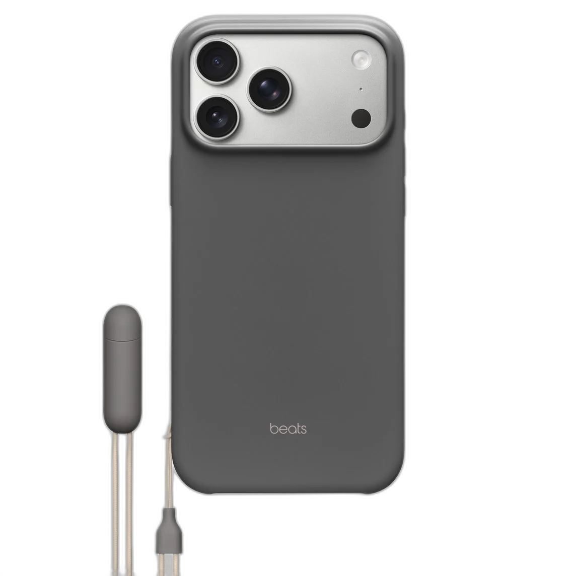 Beats iPhone 17 Pro Max Kickstand Case with MagSafe and Camera Control - Granite Gray